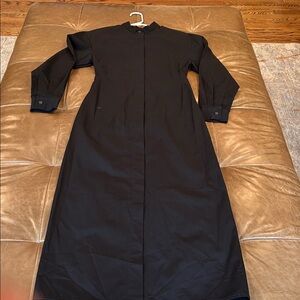 Pangaia Black Shirtdress Size XS